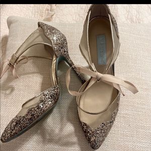Betsy Johnson Glitter Pumps
